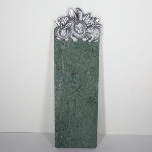 Vintage marble slab cheese board